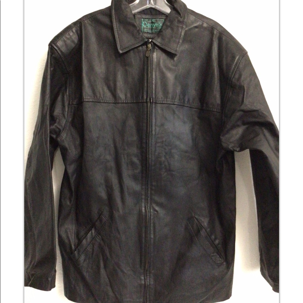 Men’s Leather jacket Sz XL creaciones Dany Vintage - Picture 6 of 13